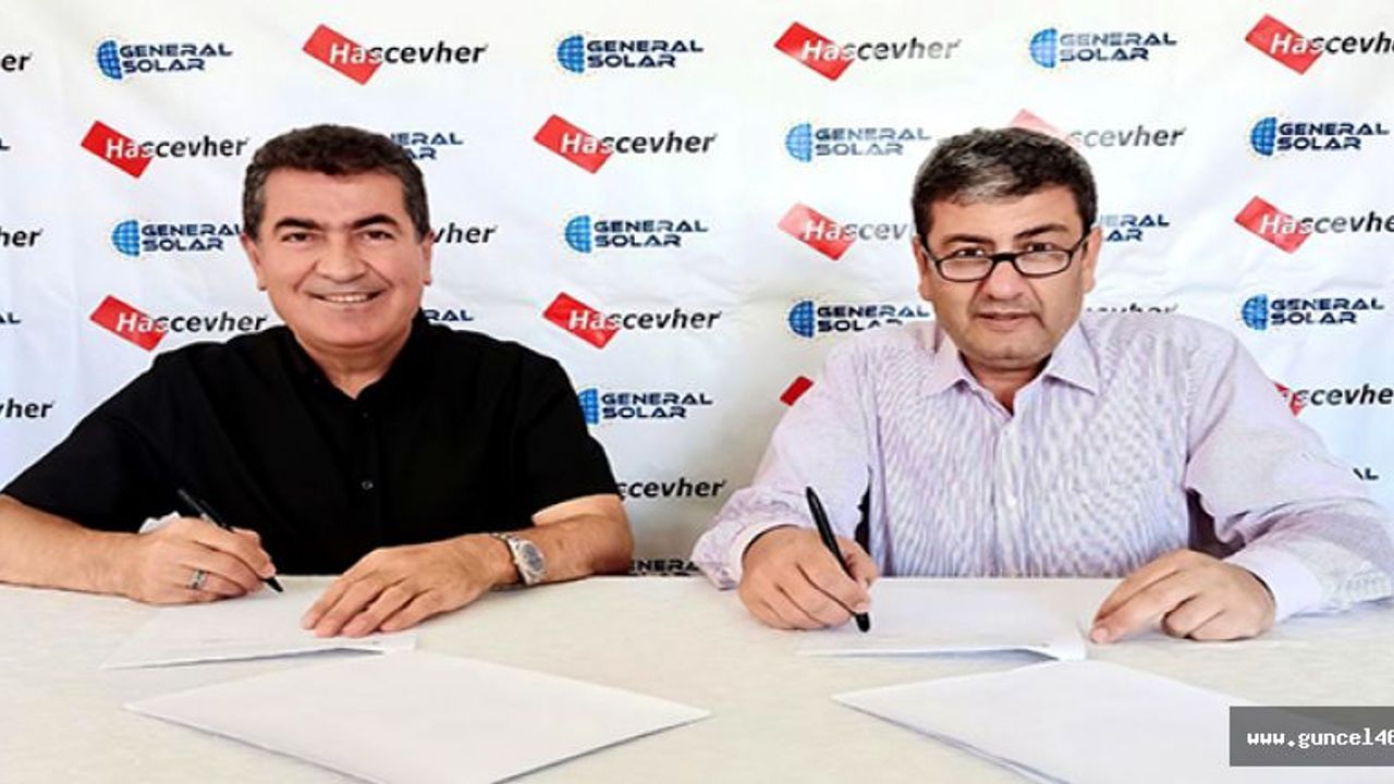 Hascevher, 11 MW’lik dev GES yatırımı için Generalsolar ile anlaştı