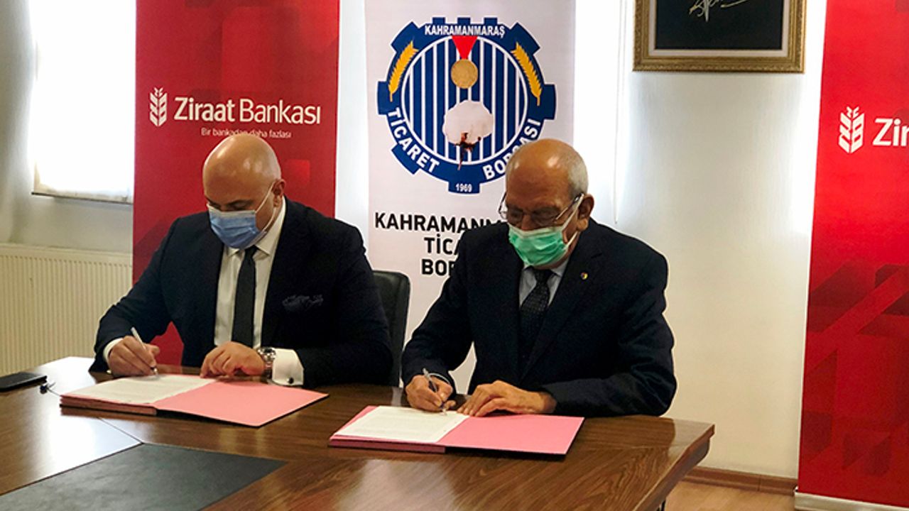 Ticaret Borsası ile Ziraat Bankası arasında protokol