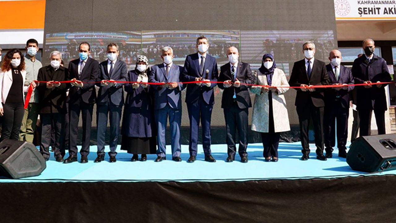 Milli Eğitim Bakanı Ziya Selçuk Kahramanmaraş’ta