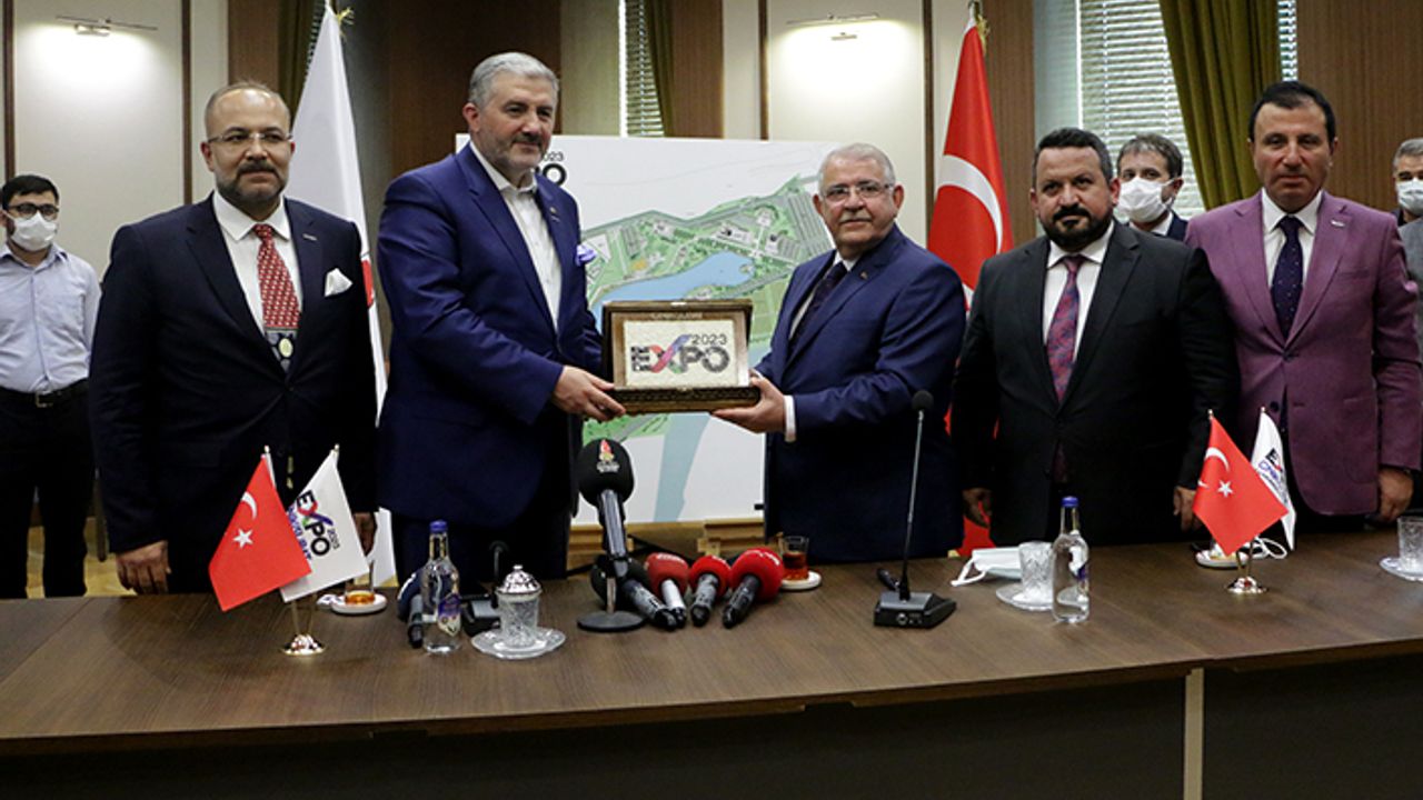 Mahçiçek, MÜSİAD Genel Kaan’a EXPO 2023 projesini anlattı