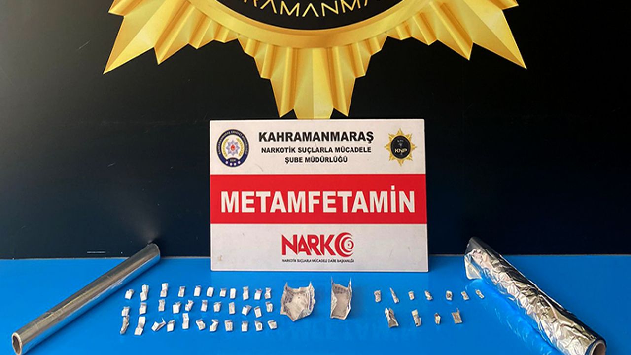 Kahramanmaraş’ta uyuşturucu satıcı 3 kişi tutuklandı