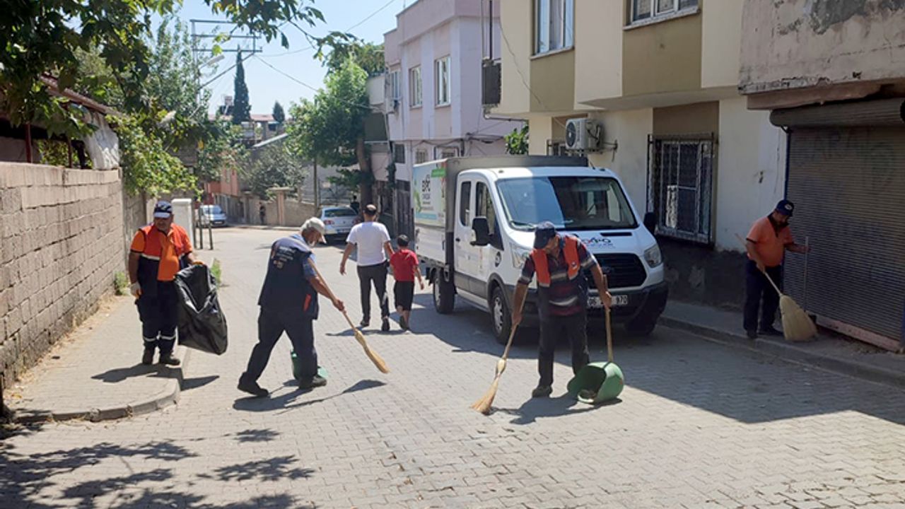 Onikişubat Belediyesi Mobil temizlik ekibi kurdu