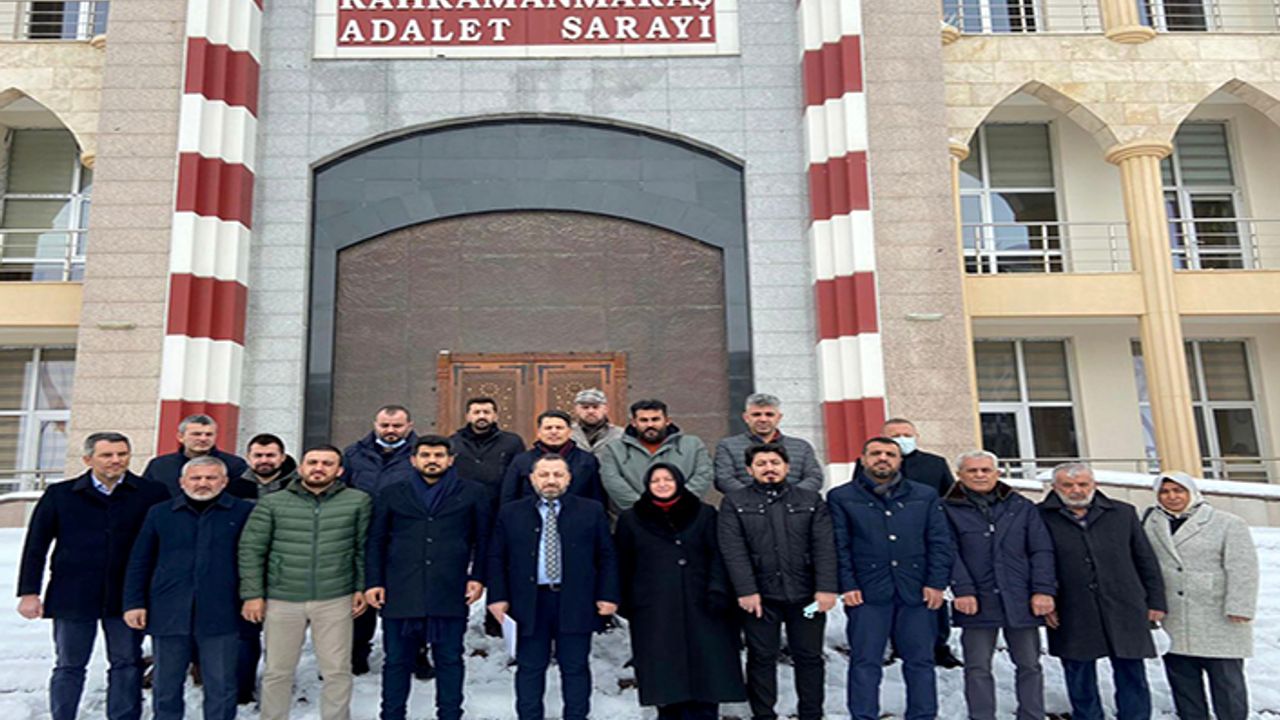 AK Parti Kahramanmaraş teşkilatından suç duyurusu