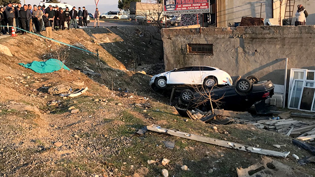 Kahramanmaraş’ta feci kaza: 1 ölü, 2 yaralı