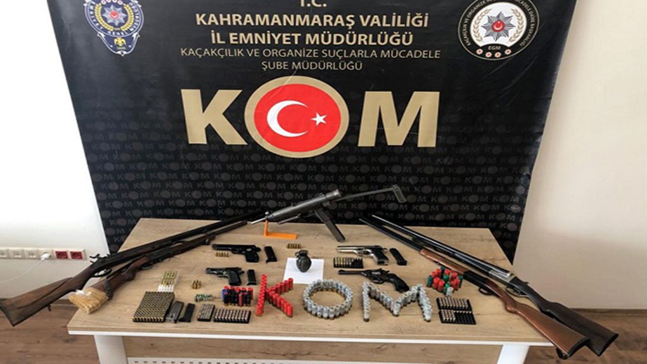 Silah ticareti yapanlara operasyon: 9 gözaltı