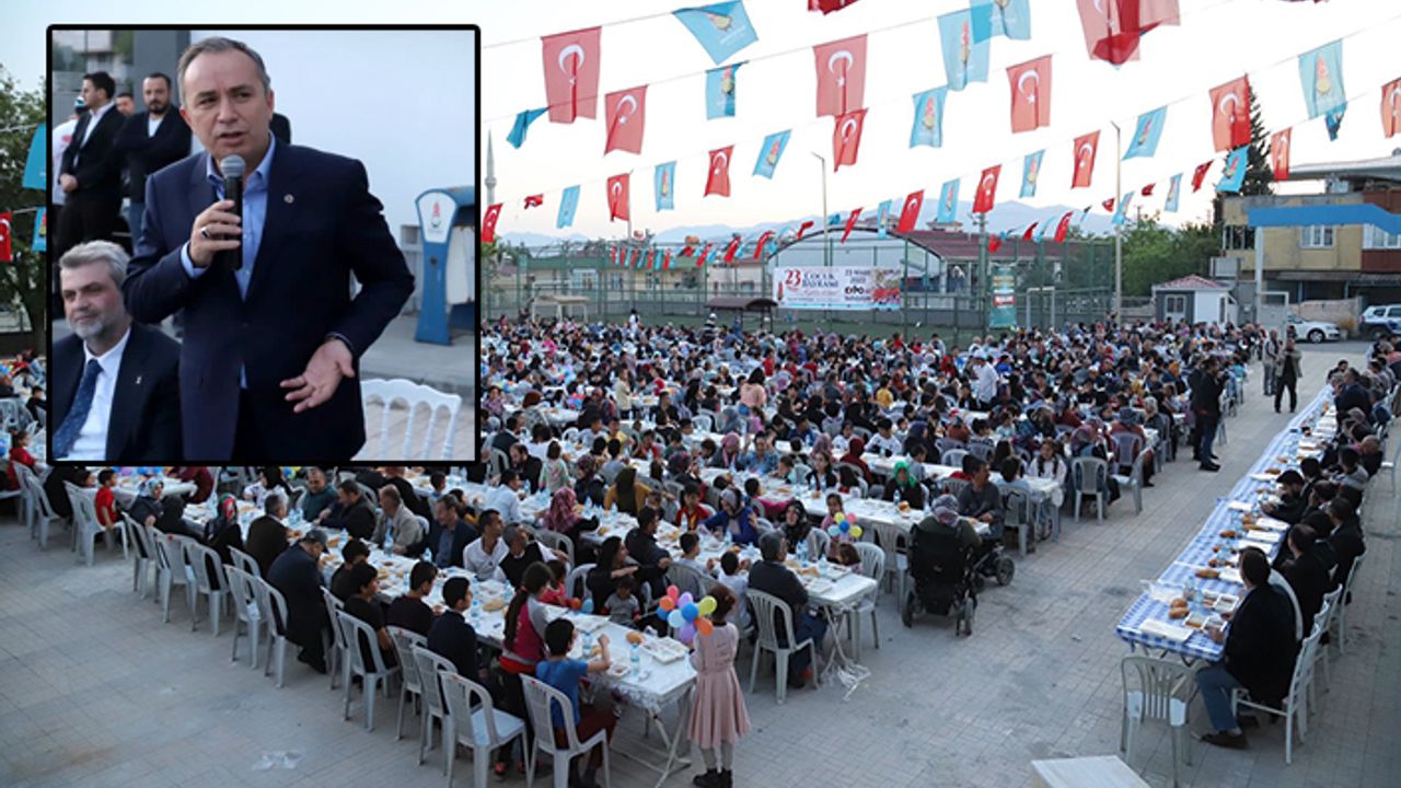 Onikişubat Belediyesi’nden 2 bin kişilik iftar sofrası