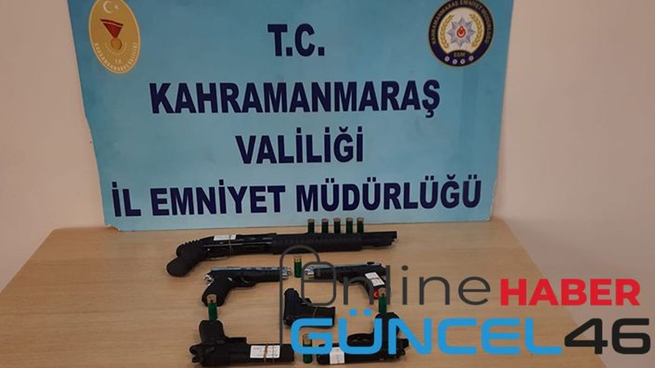 21 şüpheliden 24 silah ele geçirildi