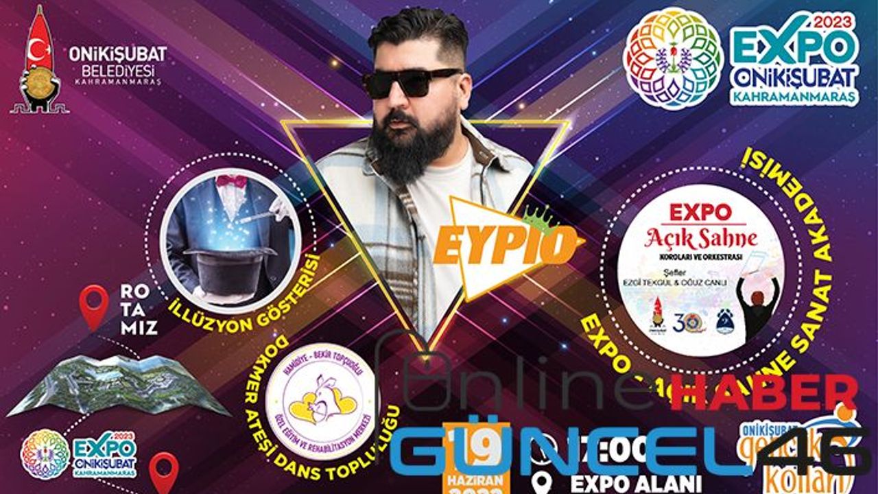 EXPO 2023 sloganıyla ilk konser Eypio’dan