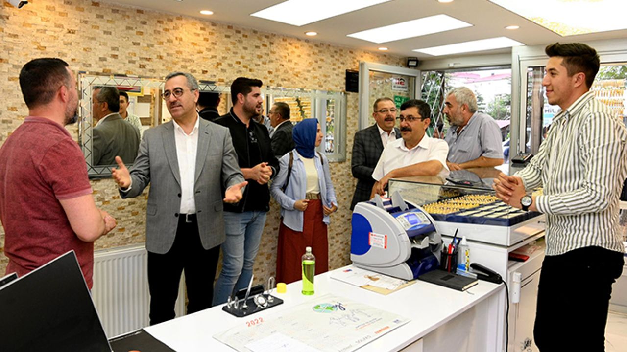Güngör, Göksun ilçesini ziyaret etti