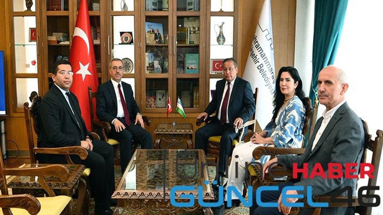 Güngör, Özbekistan heyetini makamında ağırladı
