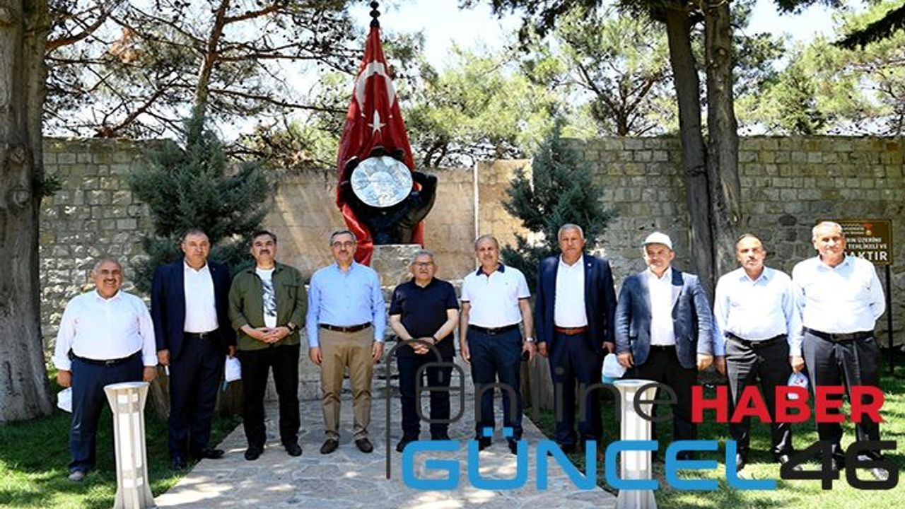 Tarihi Kentler Birliği Meclis toplantısına için gelenler Kahramanmaraş'ı gezdi