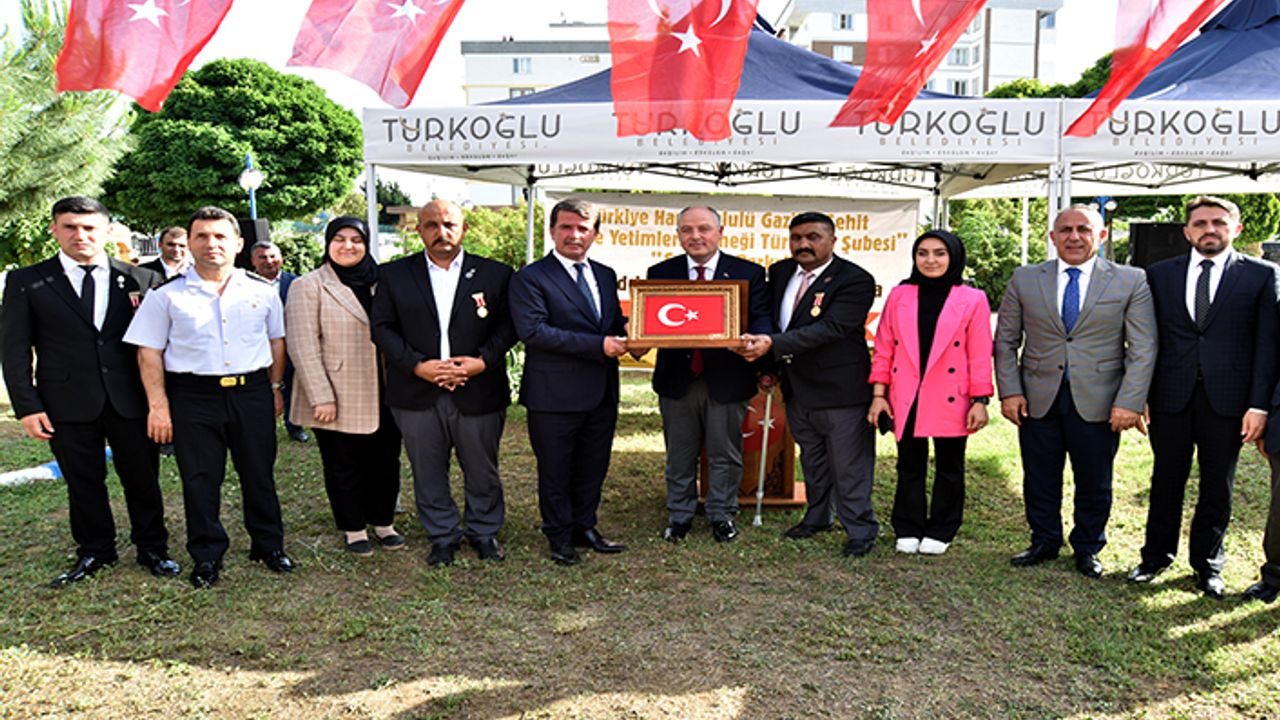 Türkiye Harp Malulü Gaziler Şehit Dul ve Yetimleri Türkoğlu Şubesi açıldı