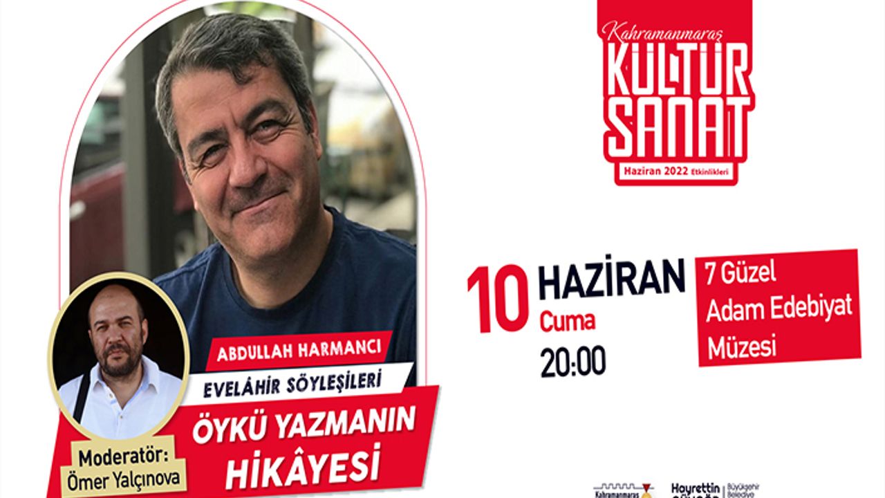 Yazar Harmancı Kültür Sanat dostlarıyla buluşacak