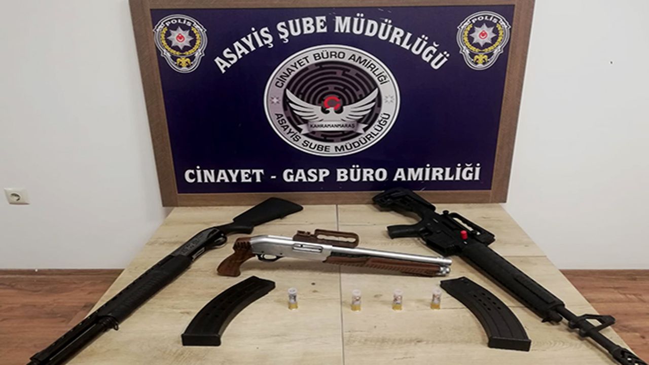 26 şüpheliden 27 silah ele geçirildi
