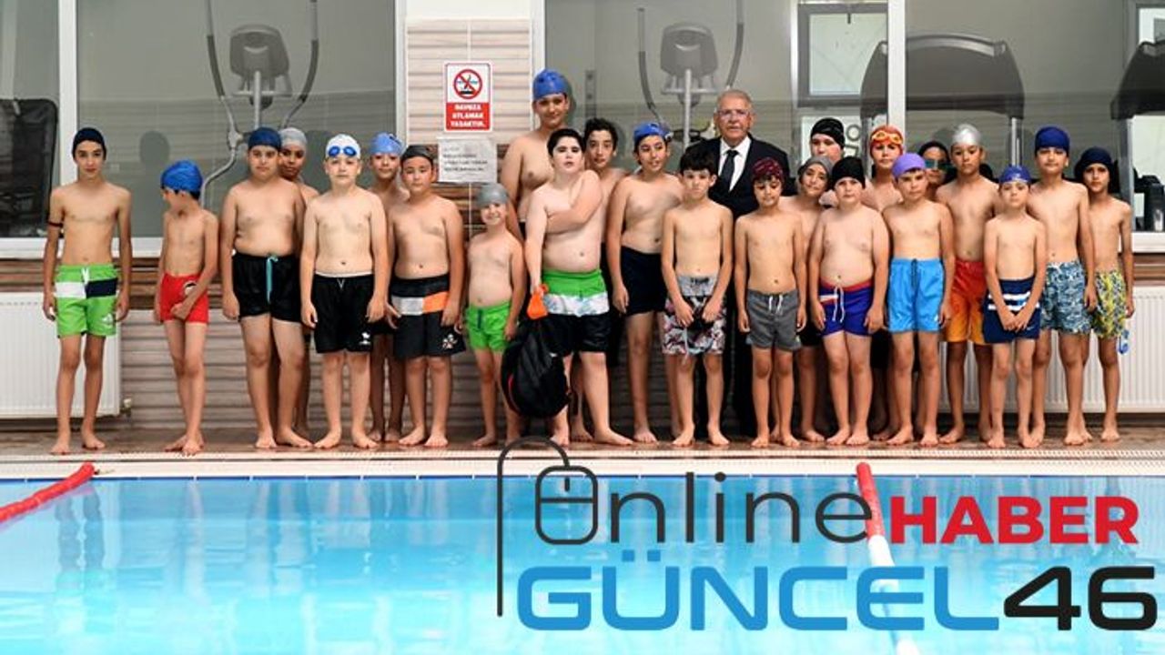 Onikişubat Belediyesi’nin yüzme kurslarına 4 bin çocuk kayıt yaptırdı
