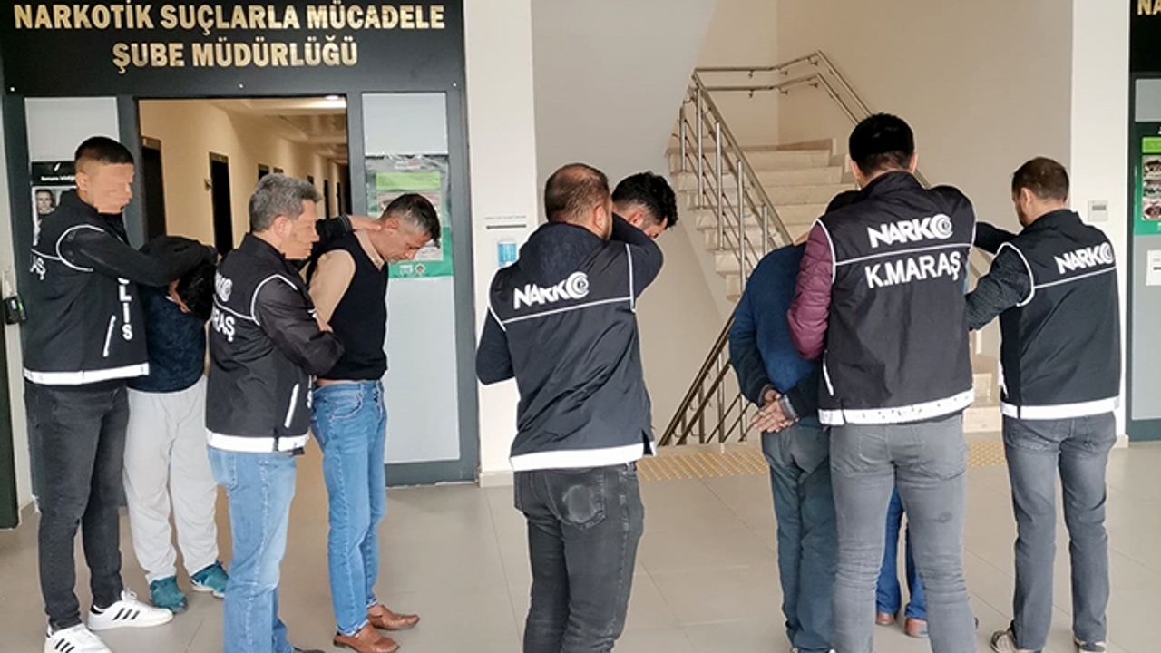 Uyuşturucu sevkiyatı yapan 5 kişi tutuklandı