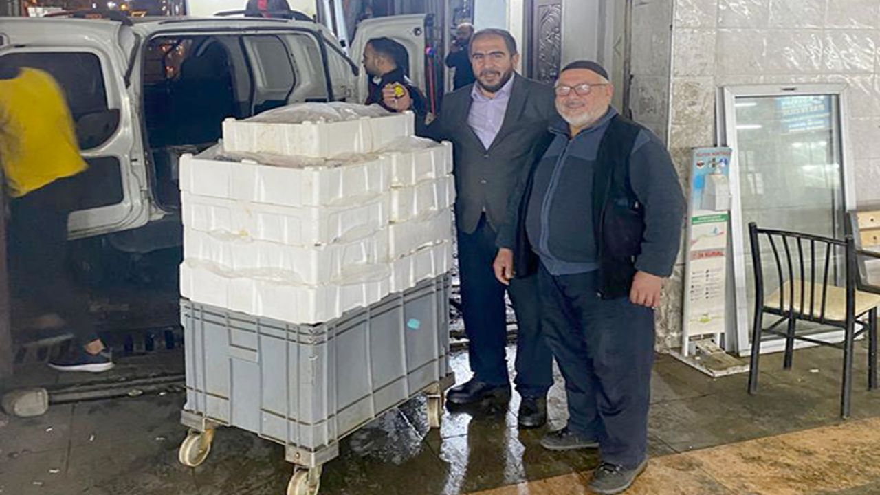 Kahramanmaraş Balıkçılar Derneği'nden anlamlı destek