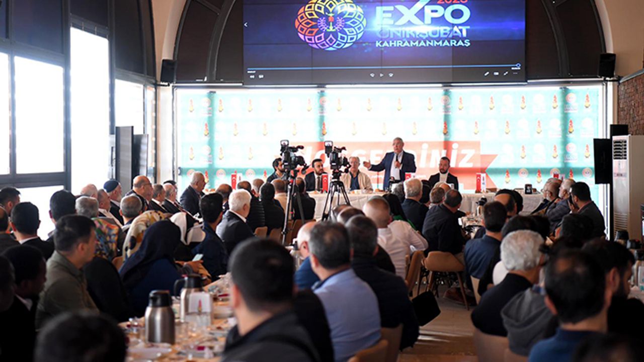 Mahçiçek, “Kahramanmaraş’ın güçlü geleceğini EXPO 2023 ile inşa edeceğiz”