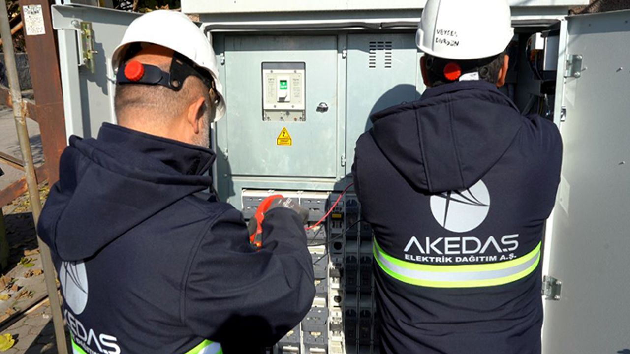 AKEDAŞ’tan bakım ve onarıma 150 Milyon lira