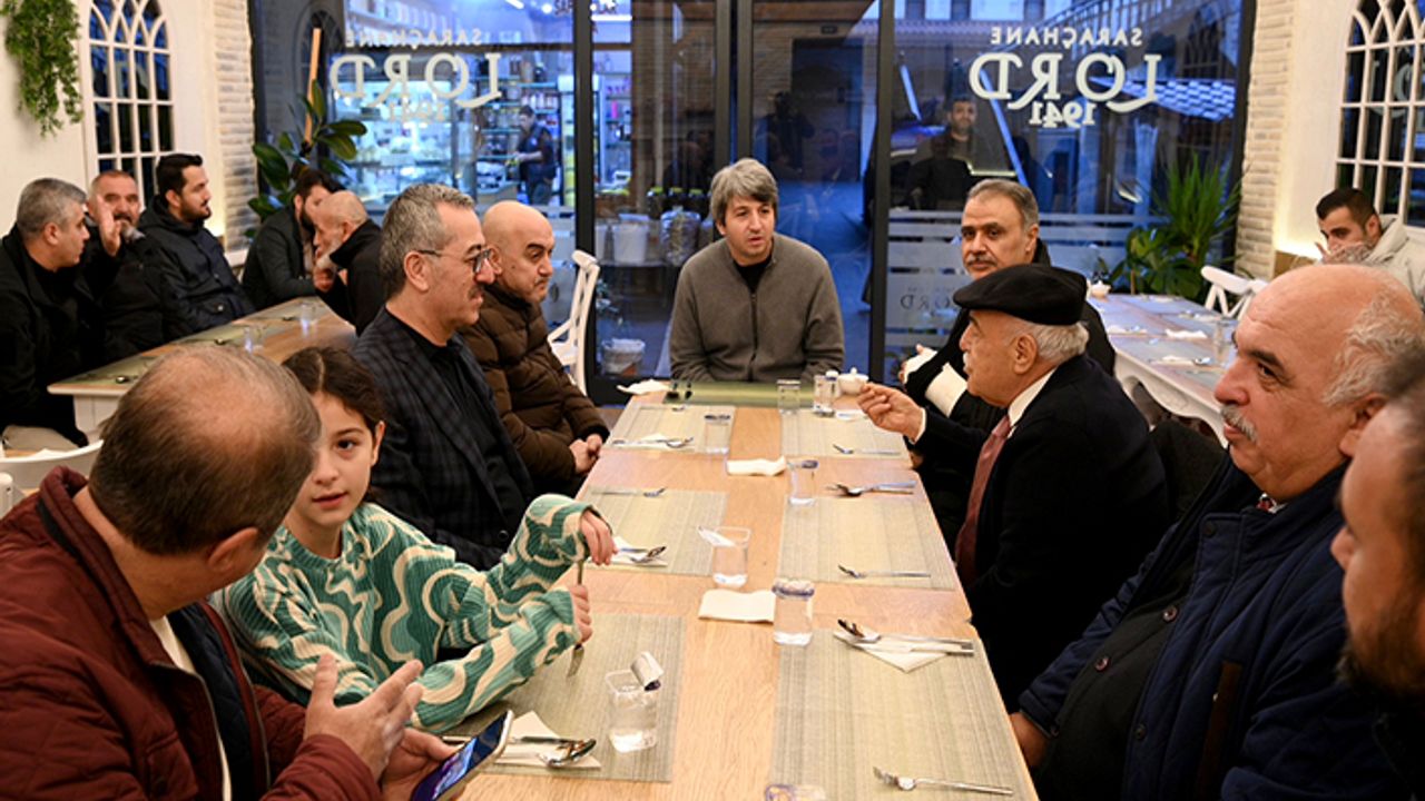 Güngör Saraçhane esnafını ziyaret etti