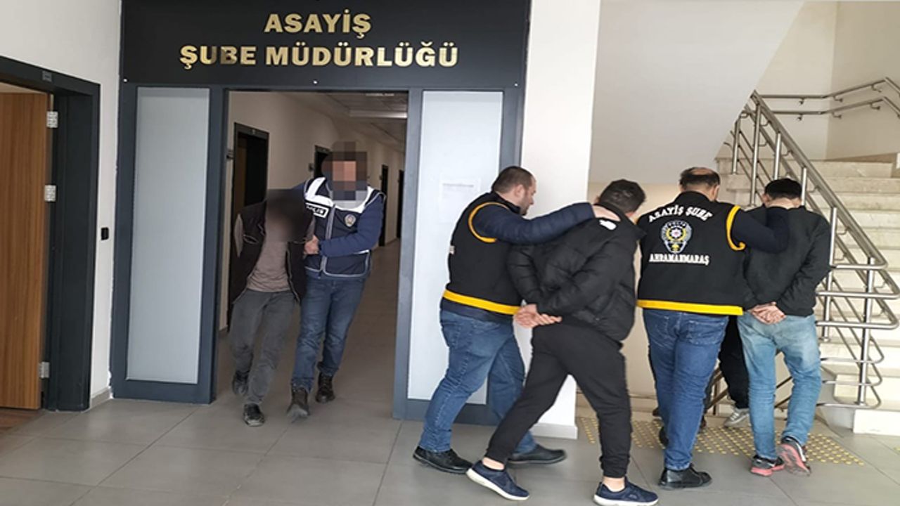Kahramanmaraş’ta 7 ayrı hırsızlık olayı aydınlatıldı
