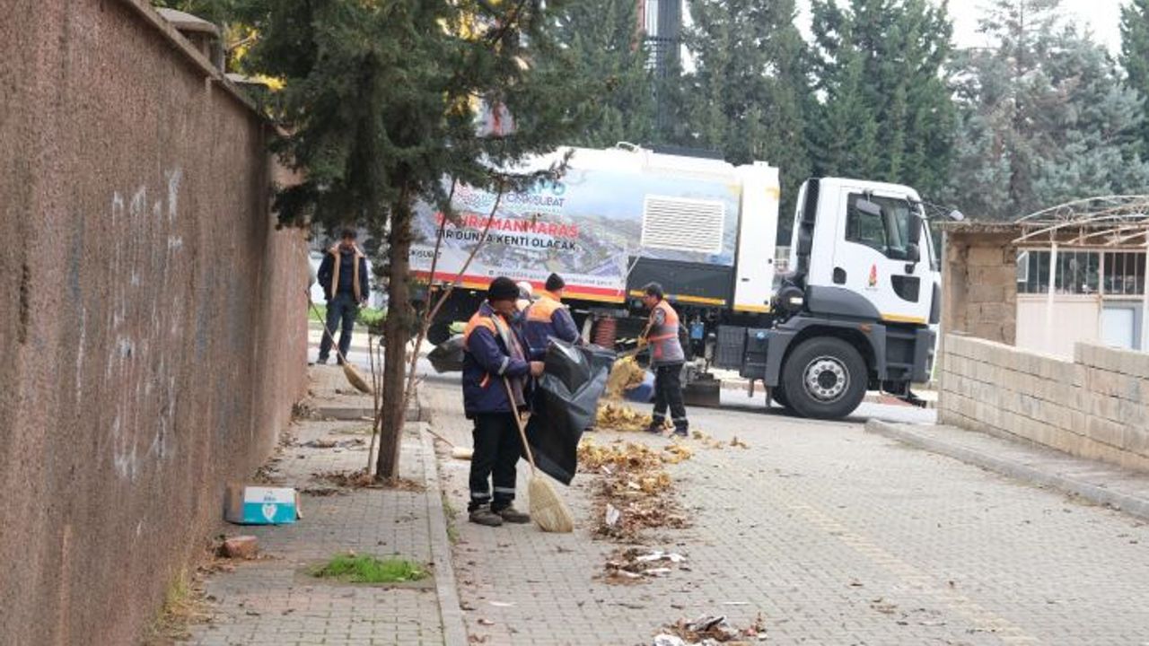 Onikişubat Belediyesi’nin temizlik hamlesi vatandaşlardan takdir görüyor