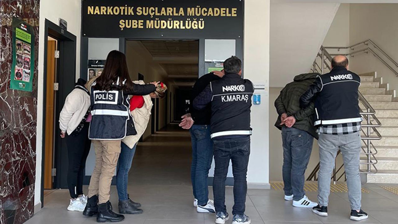 Uyuşturucu ticareti yapan 4 şüpheli tutuklandı