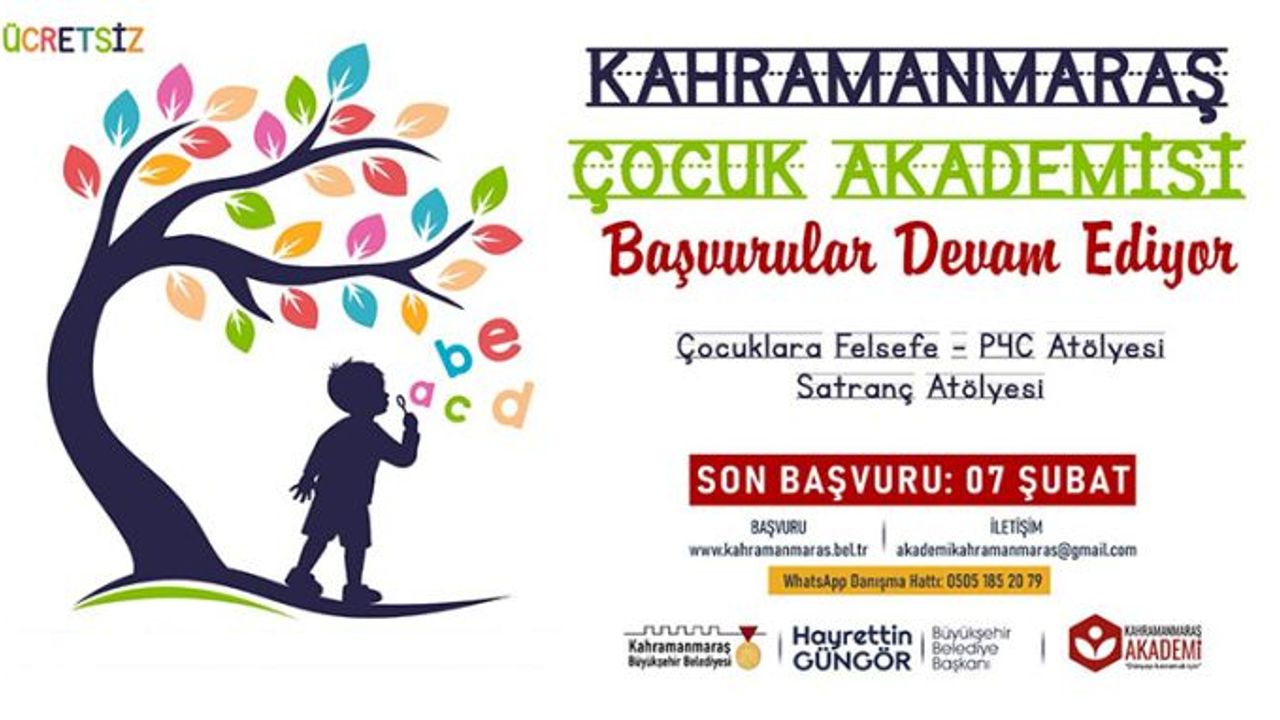 Çocuk Akademisi’nde kayıtlar devam ediyor