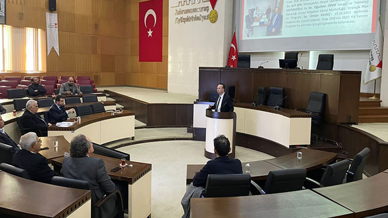 Gıda OSB 2023 yatırım programına alındı