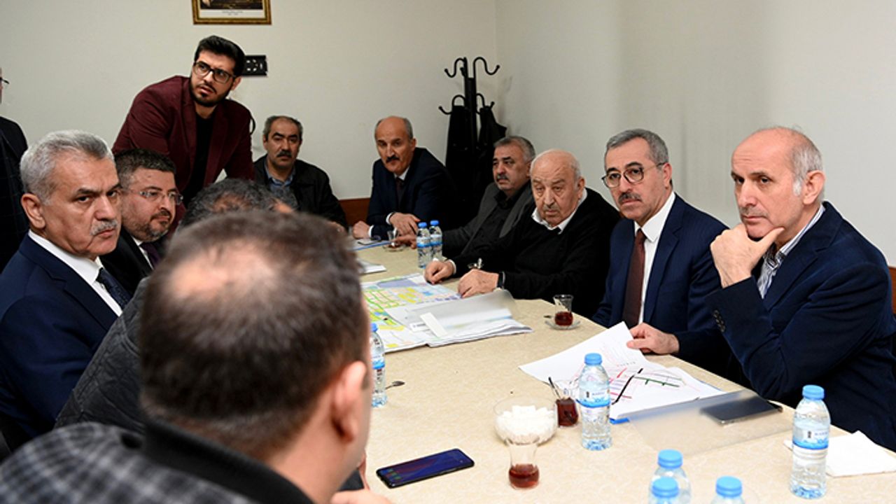 Güngör, Küçük Sanayi Sitesi Yapı Kooperatifini ziyaret etti