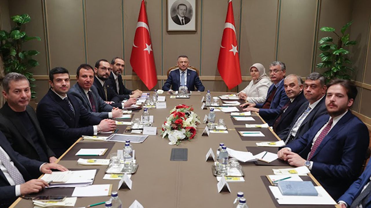 Kahramanmaraşlı iş insanlarından devletin zirvesine ziyaret