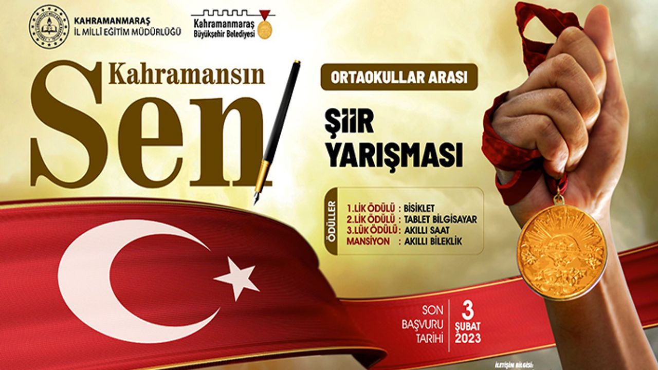 ‘Kahramansın Sen’ yarışmasına başvurular devam ediyor