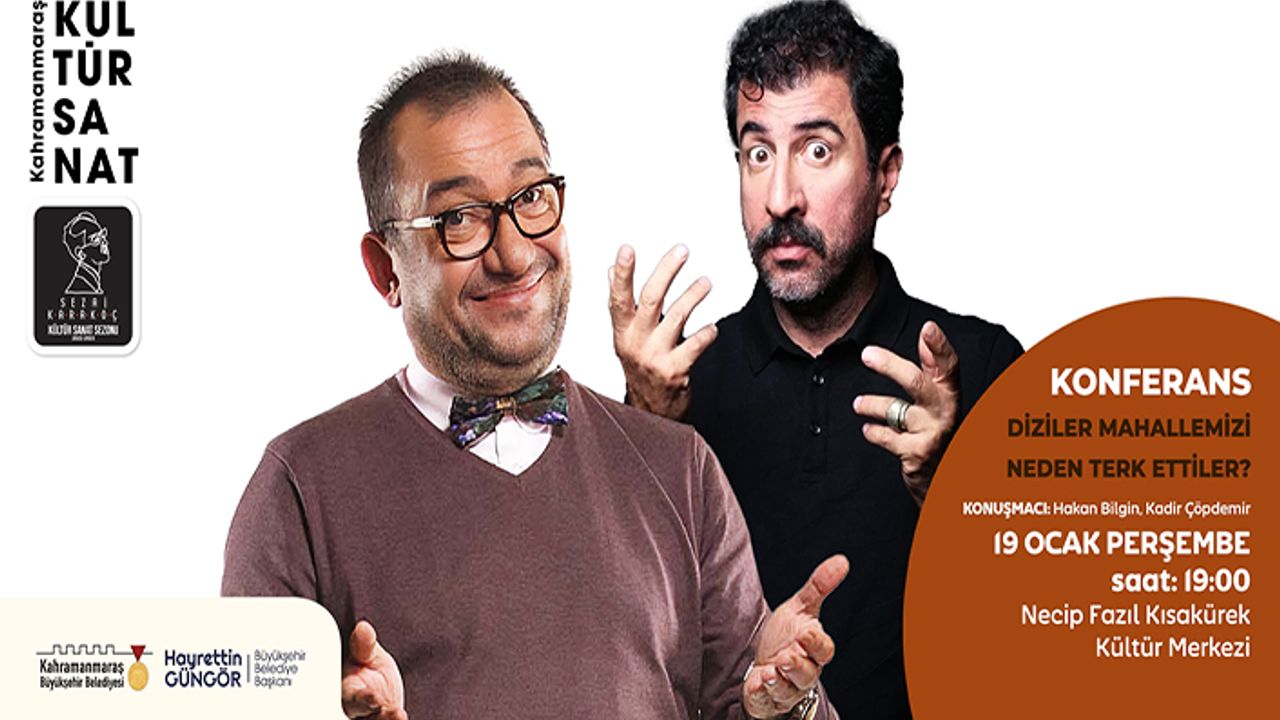 Oyuncular Çöpdemir ve Bilgin, dizi sektörünü anlatacak
