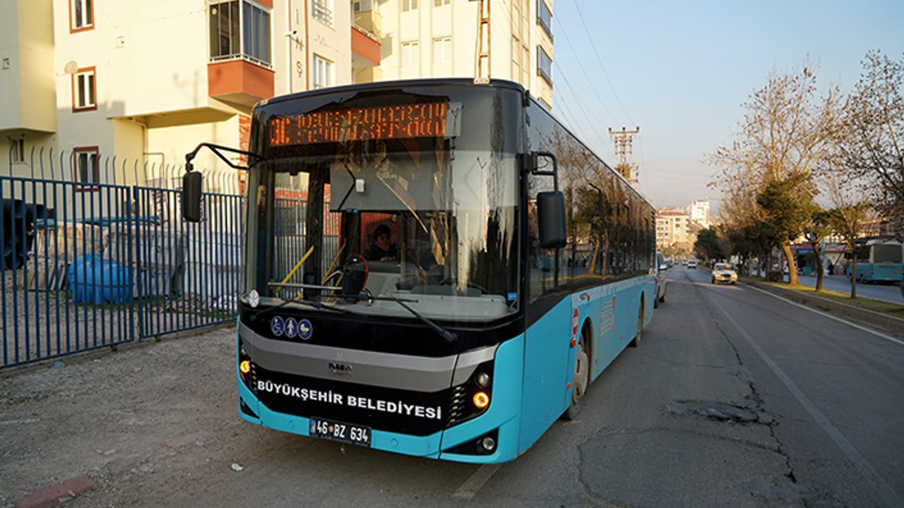 Otobüsler 16 güzergahta ücretsiz hizmete başladı