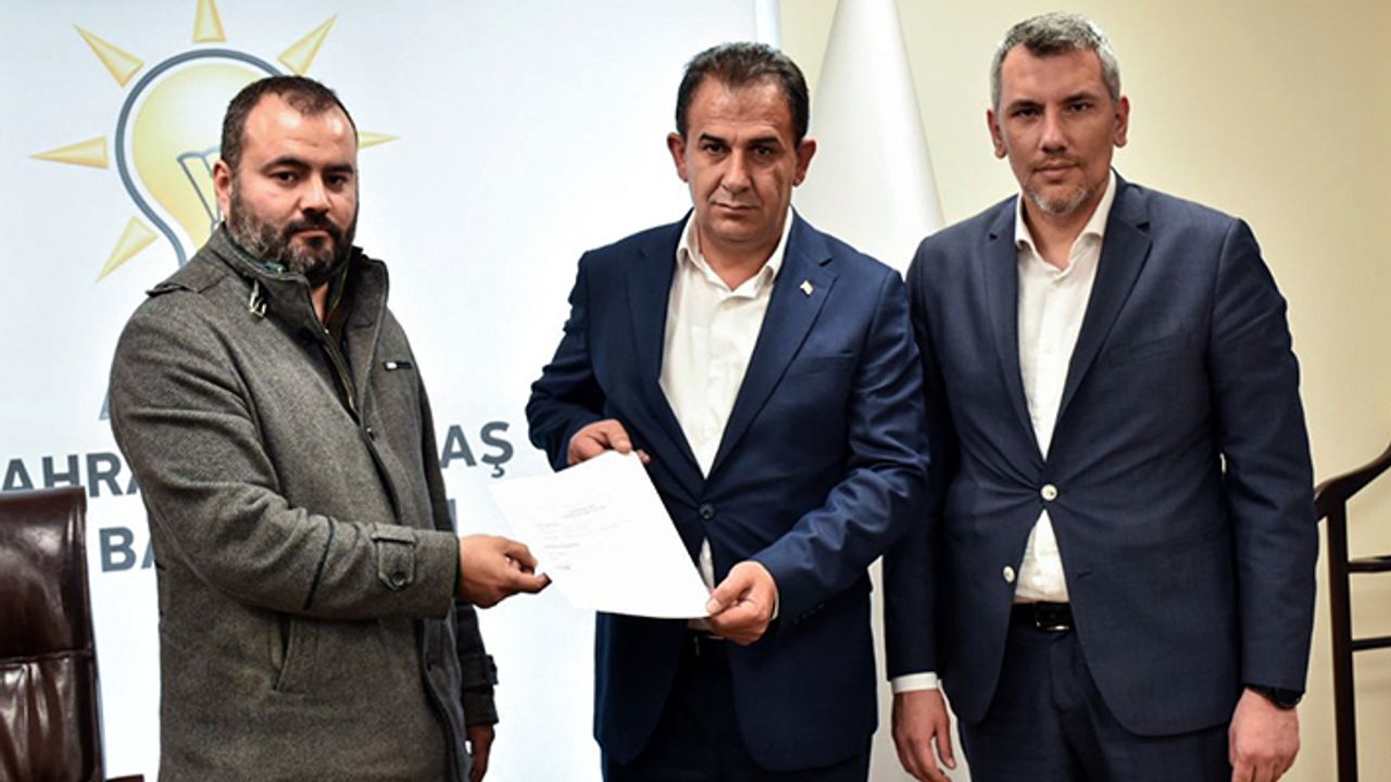 Yunus Şahan milletvekilliği yolunda ilk adımı attı
