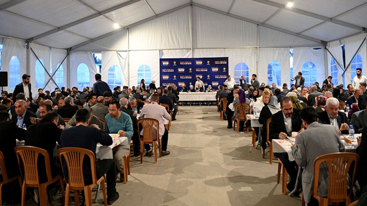 Güngör, Bakan Kirişci ile Teşkilat iftarı’na katıldı