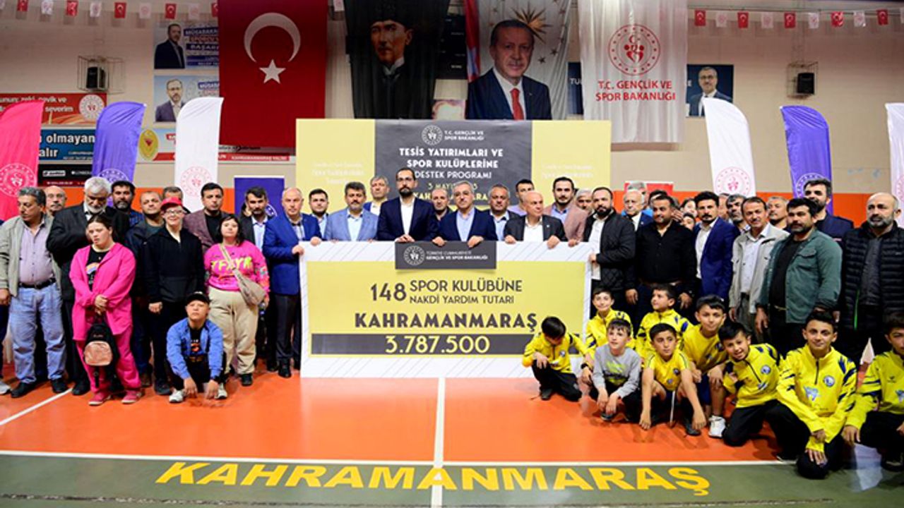 Güngör, “Amatör Spor kulüplerimize desteklerimizi sürdürüyoruz”