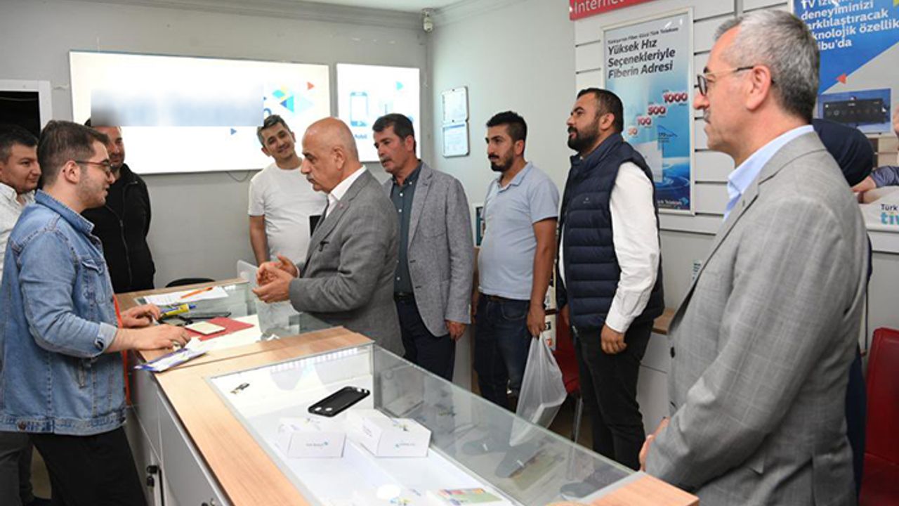 Kirişci ve Güngör’den Türkoğlu’na teşekkür ziyareti