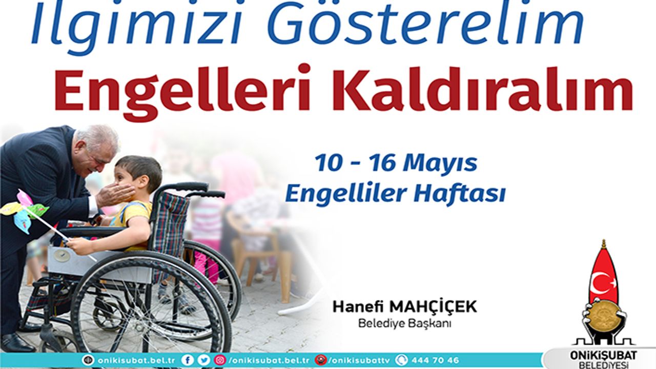 Mahçiçek, “İlgimizi gösterelim, engelleri ortadan kaldıralım”