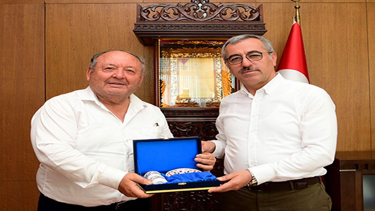 Güngör, Kadirli ve Ahlat Belediye başkanını ağırladı