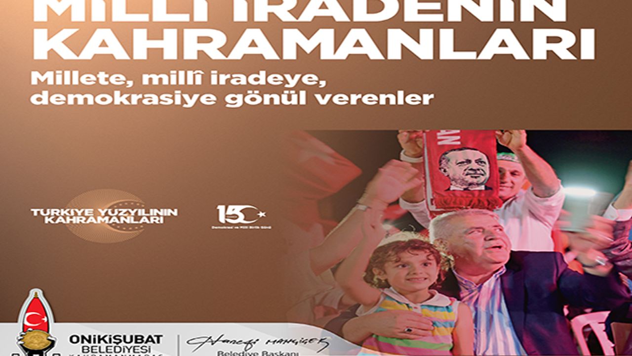 Mahçiçek, “Türkiye Yüzyılı’nın Kahramanları’yla hainlere geçit vermedik”