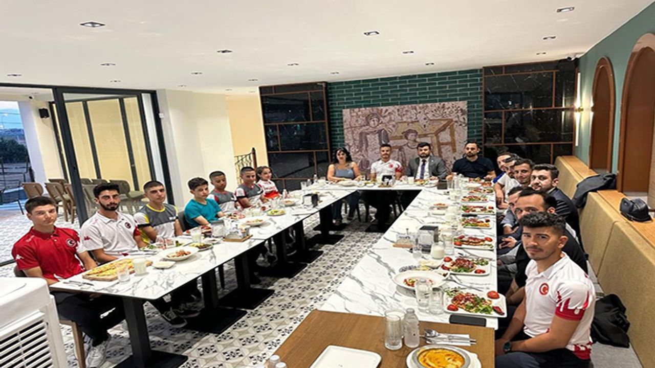 TÜMKİAD Kahramanmaraş’ta milli sporculara destek oldu