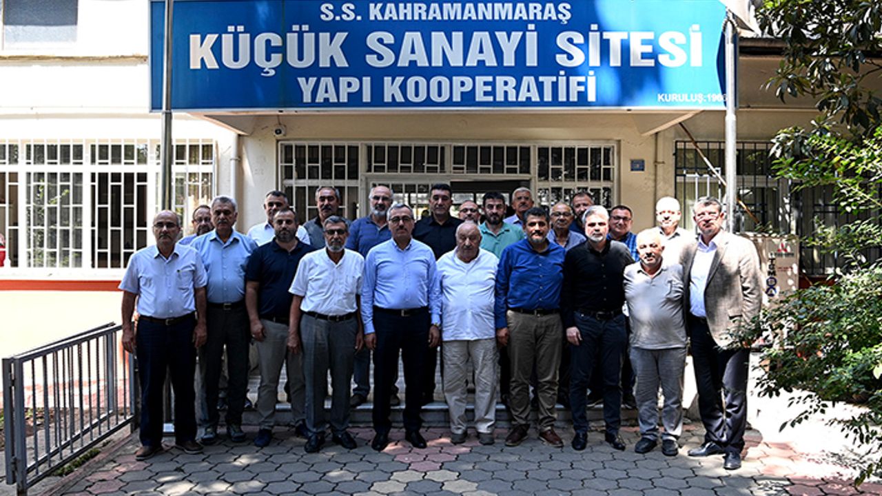Güngör, “Sanayi sitemizin sorunlarını çözüme kavuşturuyoruz”
