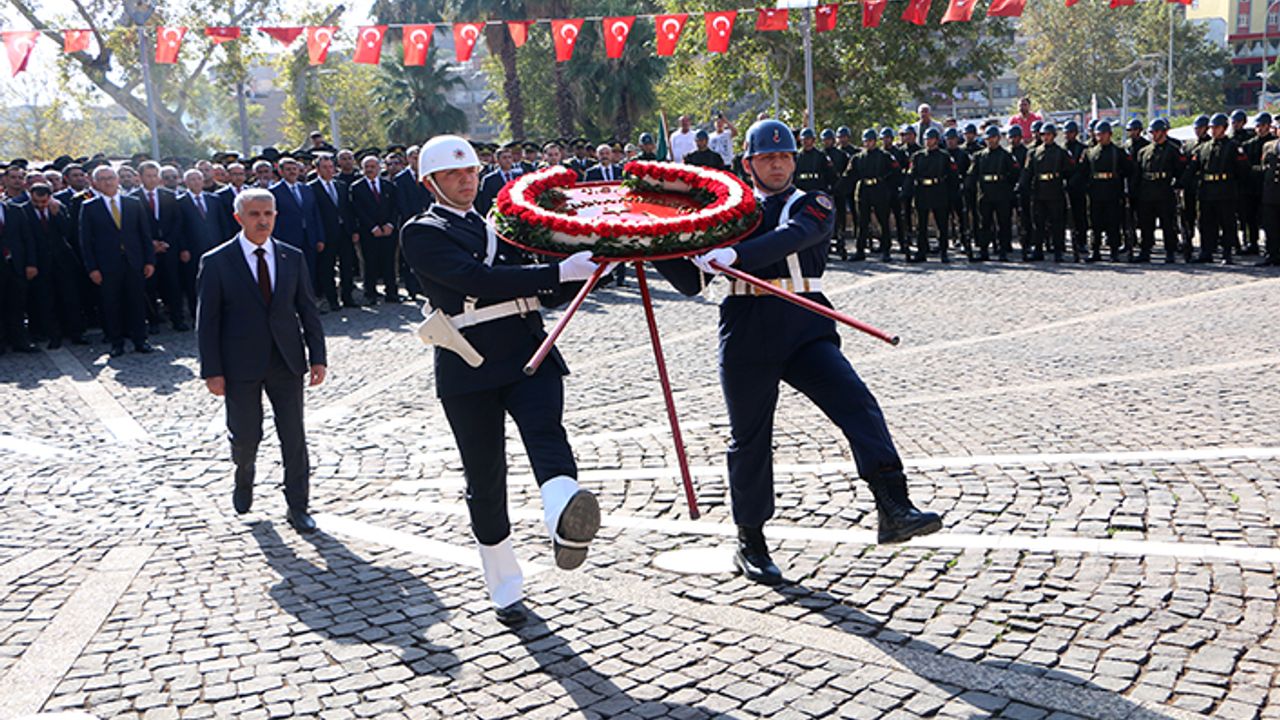 Kahramanmaraş'ta 29 Ekim Cumhuriyet Bayramı kutlamaları