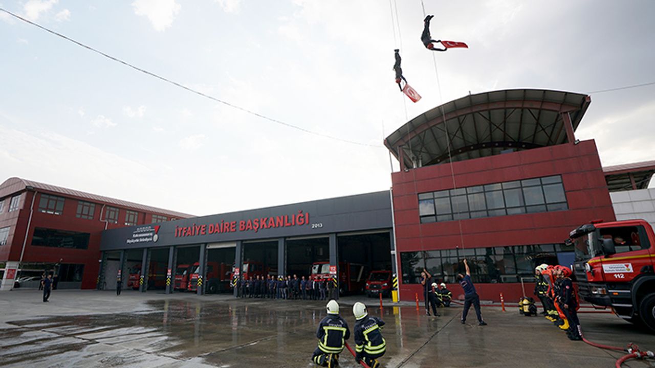 Büyükşehir’in yeni itfaiye erleri göreve başladı
