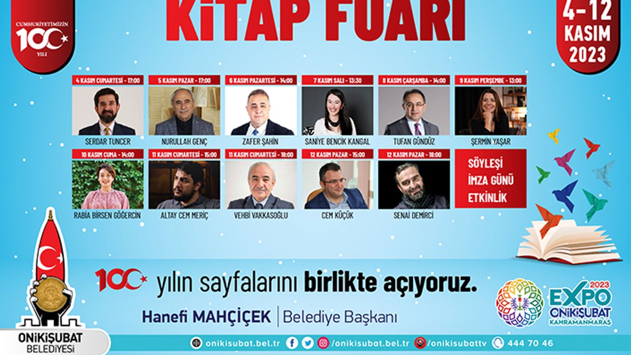 EXPO 2023 Kitap Fuarı kitapseverlerle buluşacak