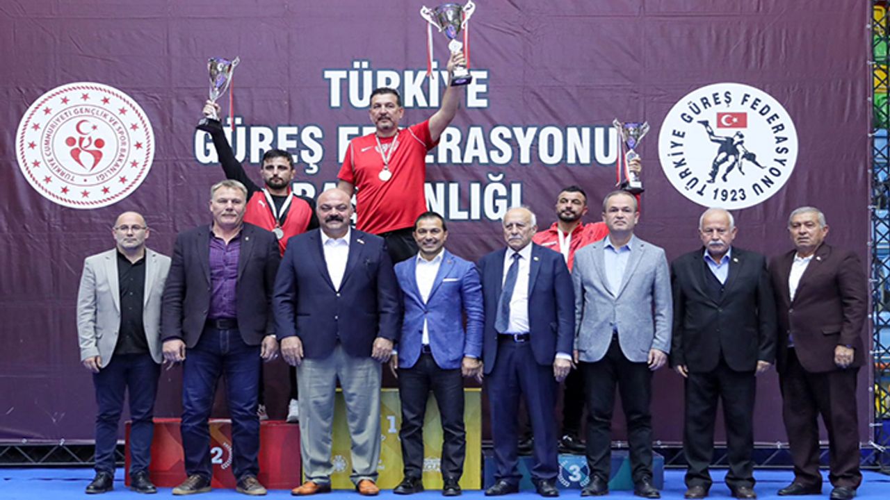 Güreş İhtisas Spor Kulübü namağlup şampiyon oldu