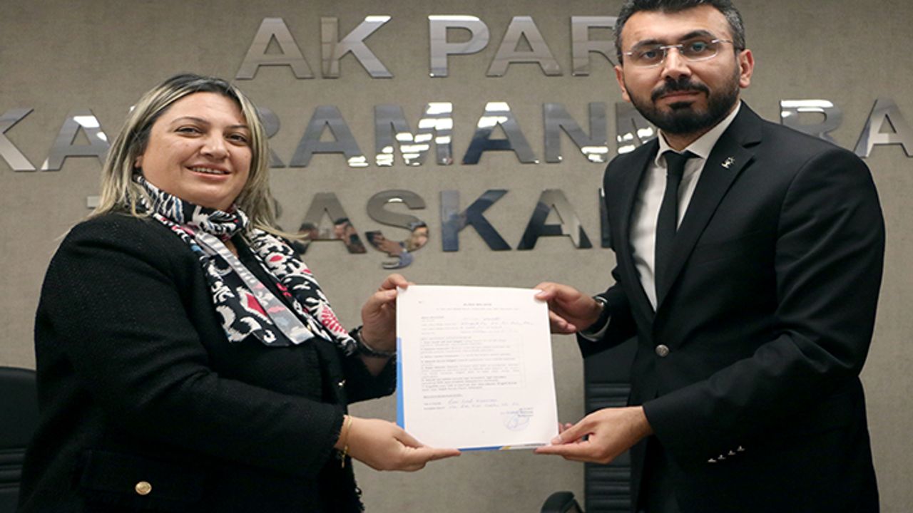 Mezdeği, AK Partiden belediye başkanlığı için aday adaylığı müracaatı yaptı