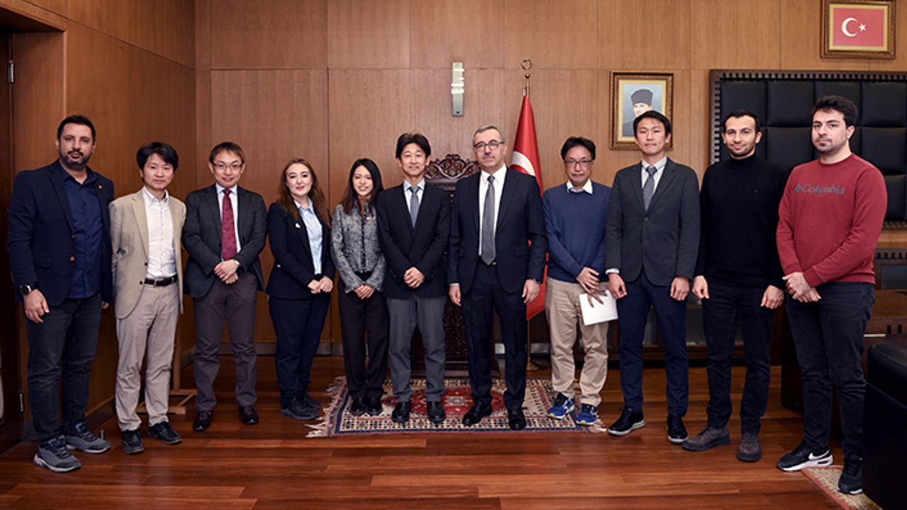 Başkan Güngör, JICA heyetini misafir etti