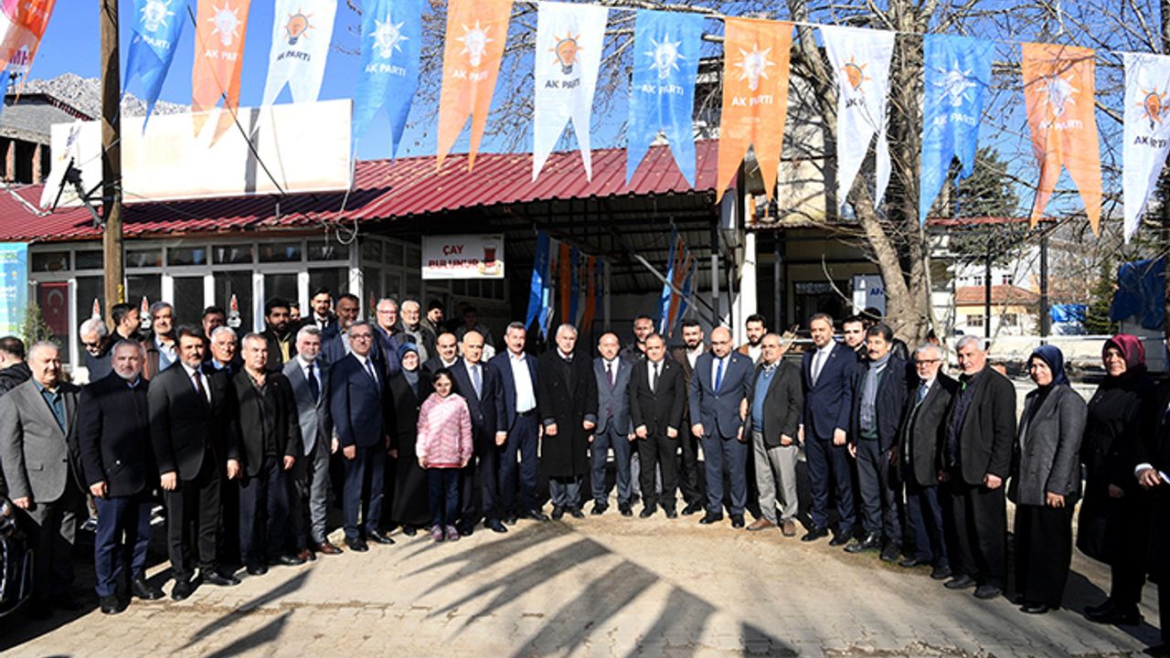 Güngör, “600 Milyon TL’lik Dere Islahı Projesi Tekir’e hayırlı olsun”